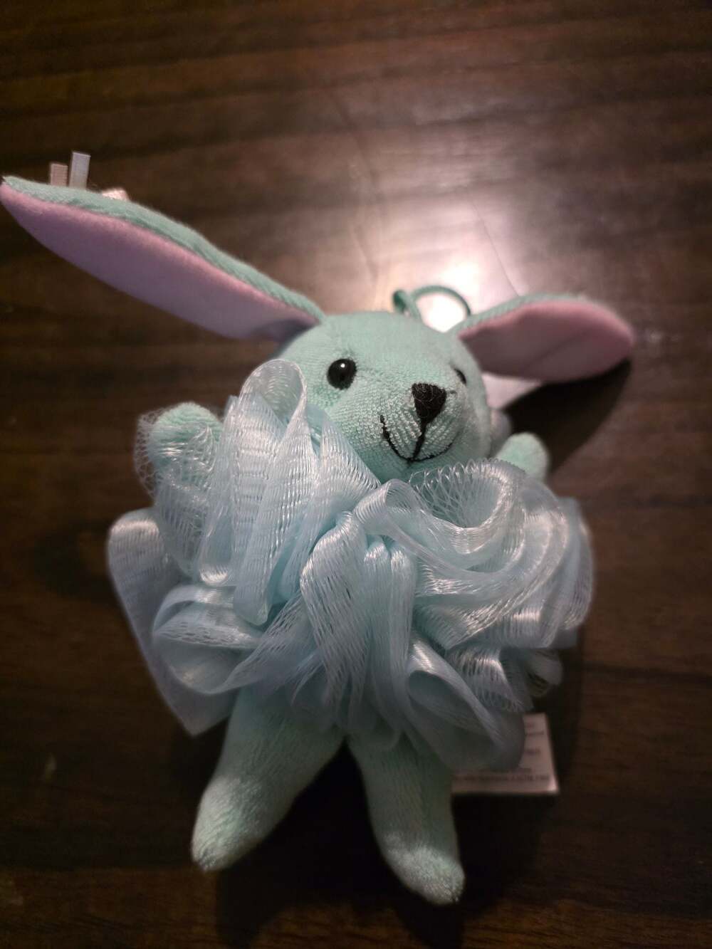 Cleanimals SnS International Sniffles The Bunny Bath Pouf Loofah Sponge